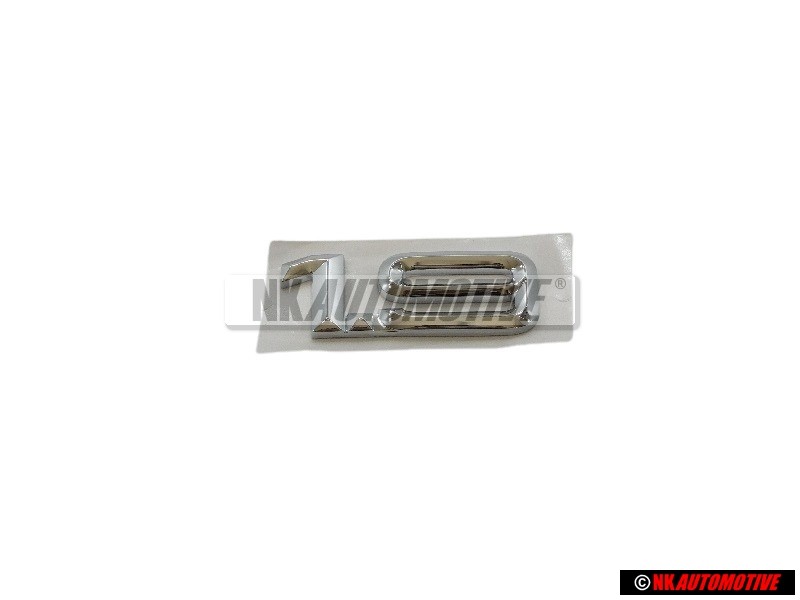 Genuine Audi 1.9 Rear Boot Badge Emblem Chrome - 8A0853743B 2ZZ