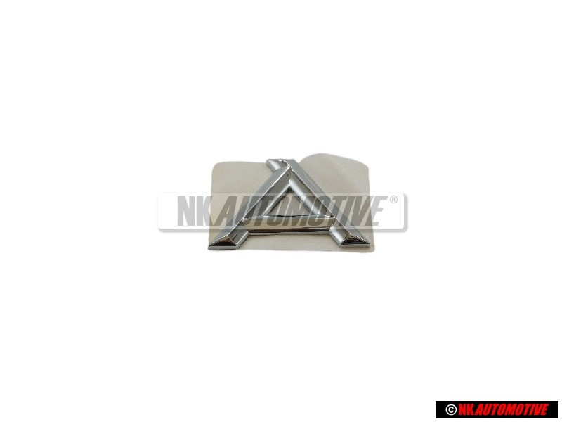 Genuine Audi A Rear Boot Badge Emblem Chrome - 8D5853741 2ZZ