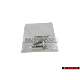 Genuine Audi Rear Boot Badge Emblem Chrome - 8D5853741A 2ZZ