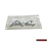 Genuine Audi A4 Rear Boot Badge Emblem Chrome - 8E0853741 2ZZ