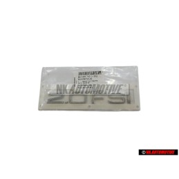 Genuine Audi 2.0 FSI Rear Boot Badge Emblem Chrome - 8E0853743D 2ZZ