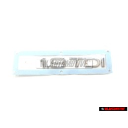 Genuine Audi 1.9 TDI Rear Boot Badge Emblem Chrome - 8H0853743D 2ZZ