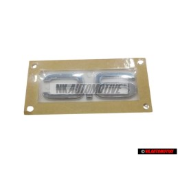 Genuine Audi 3.6 Rear Boot Badge Emblem Chrome - 4L0853743A 2ZZ