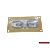 Genuine Audi 3.6 Rear Boot Badge Emblem Chrome - 4L0853743A 2ZZ