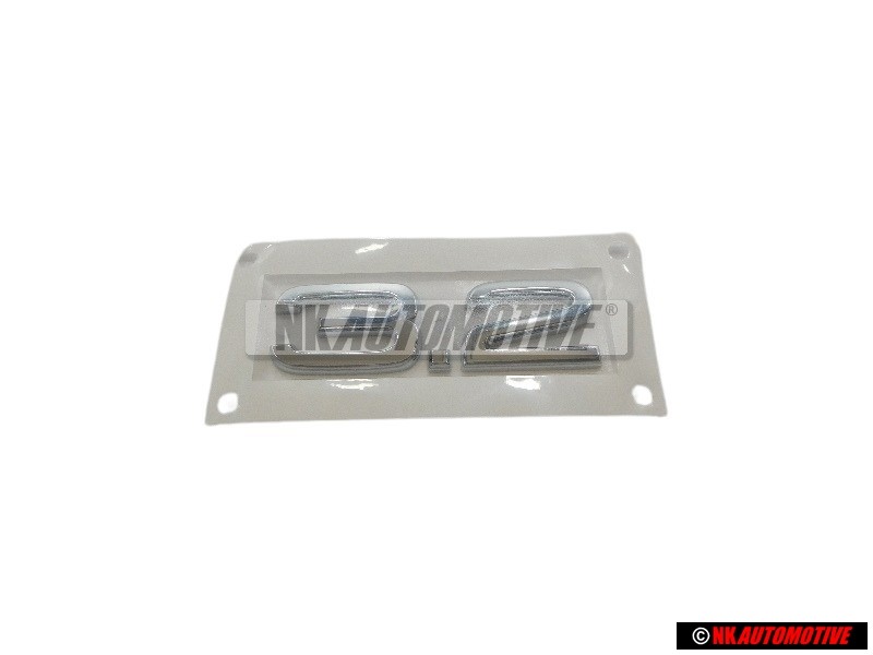 Genuine Audi 3.2 Rear Boot Badge Emblem Chrome - 8R0853743 2ZZ