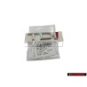 Genuine Audi TDI Rear Boot Badge Emblem Chrome Red - 4A5853737D 2ZZ
