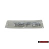 Genuine Audi 1.6 FSI Rear Boot Badge Emblem Chrome - 8Z0853743J 2ZZ
