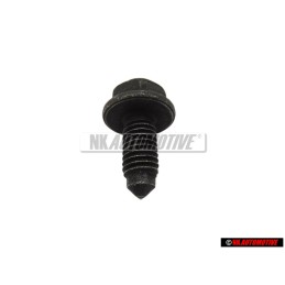 Genuine VW Signal Horn Bracket Hexagon Collared Bolt M8x18 - N 0195389