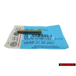 Genuine VW Oval Head Panel Screw 3.9x25 - N 0139401