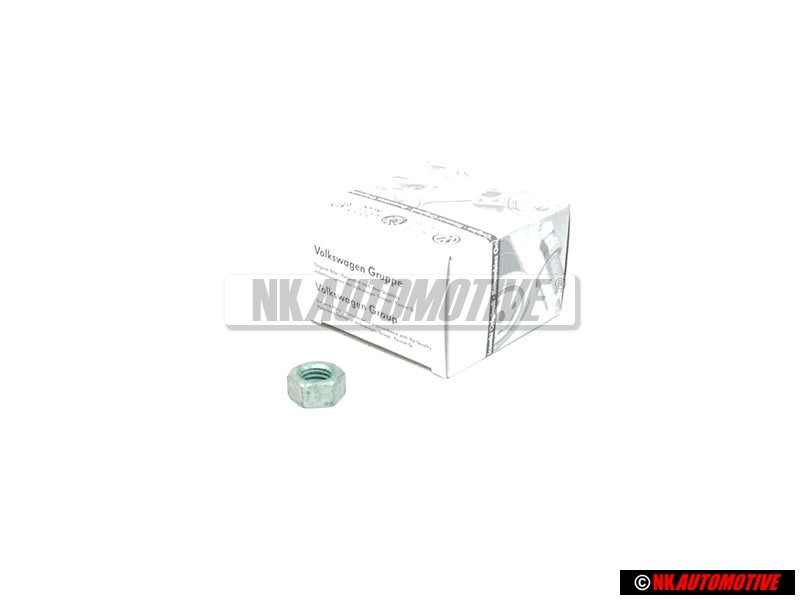 Genuine VW Cam Timing Belt Tensioner Pulley Hexagon Nut M10 - N 0111337