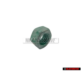 Genuine VW Cam Timing Belt Tensioner Pulley Hexagon Nut M10 - N 0111337