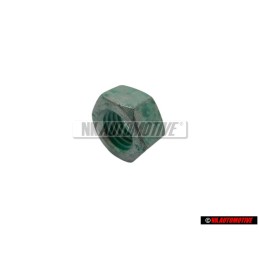 Genuine VW Cam Timing Belt Tensioner Pulley Hexagon Nut M10 - N 0111337