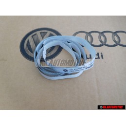 Genuine VW Trim Strip For Rear Panel Satin Black - 191853937 6BX