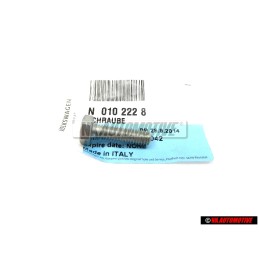 Genuine VW Hexagon Bolt M6x22 - N 0102228