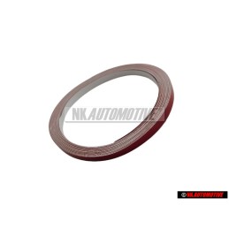 Genuine VW Trim Strip For Bumper Red - 1H0807243 3ZR