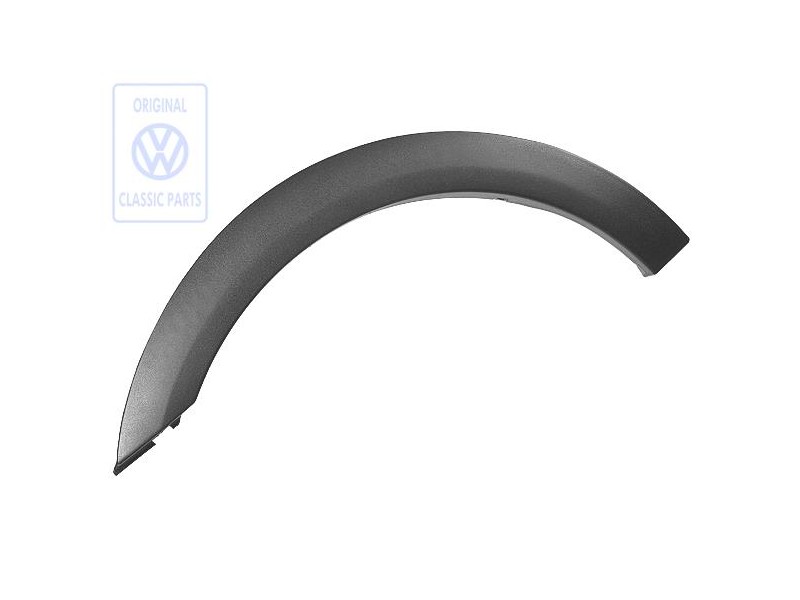 Genuine VW Trim For Wheel Arch Satin Black - 1H0853818B B41