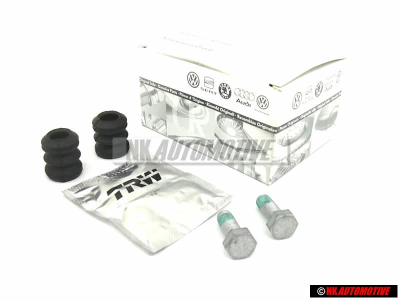 Genuine VW Front Brake Caliper Guide Pins Pretective Sleeve Set - 8E0698470B