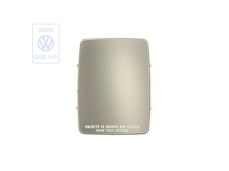 Genuine VW Mirror Glass (Convex) - 251857521B