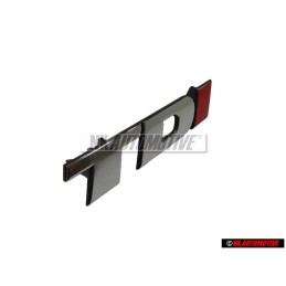 Genuine VW LT TDI Front Grill Badge Emblem Chrome/Red - 2D0853679B EQW