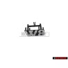 Genuine VW Passat W8 Front Grill Badge Emblem Chrome - 3B0853679A PWV