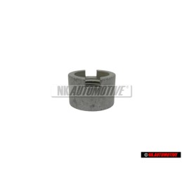 Genuine VW Upper Strut Bearing Threaded Bush Slotted Nut M14x1.5 - 811412365
