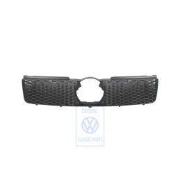 Genuine VW Radiator Grille Satin Black - 6E0853653A 01C