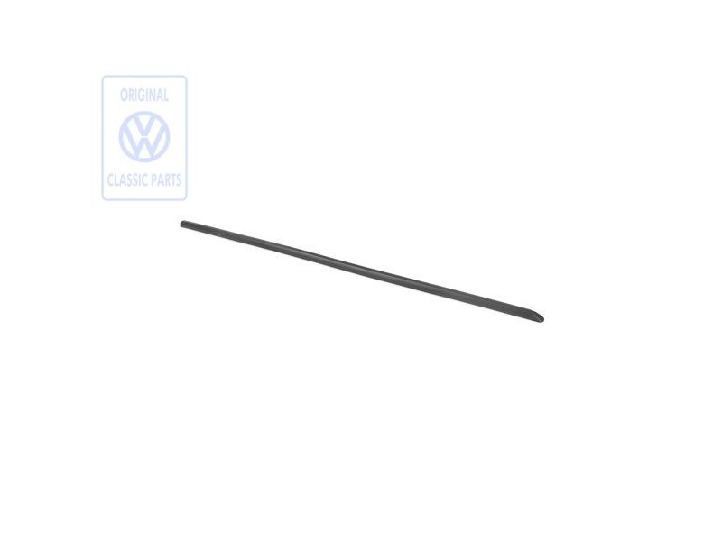 Genuine VW Protective Strip For Door Satin Black - 6N4853516A B41