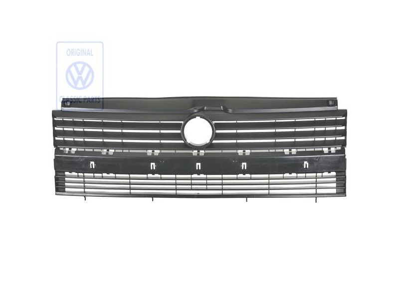 Genuine VW Radiator Grille Satin Black - 701853653B 01C