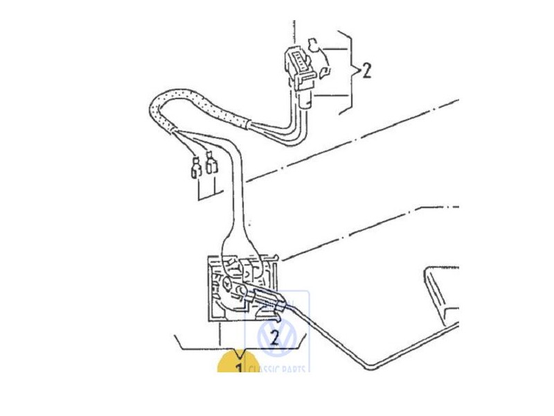 Genuine VW Sender For Fuel Gauge - 701919671