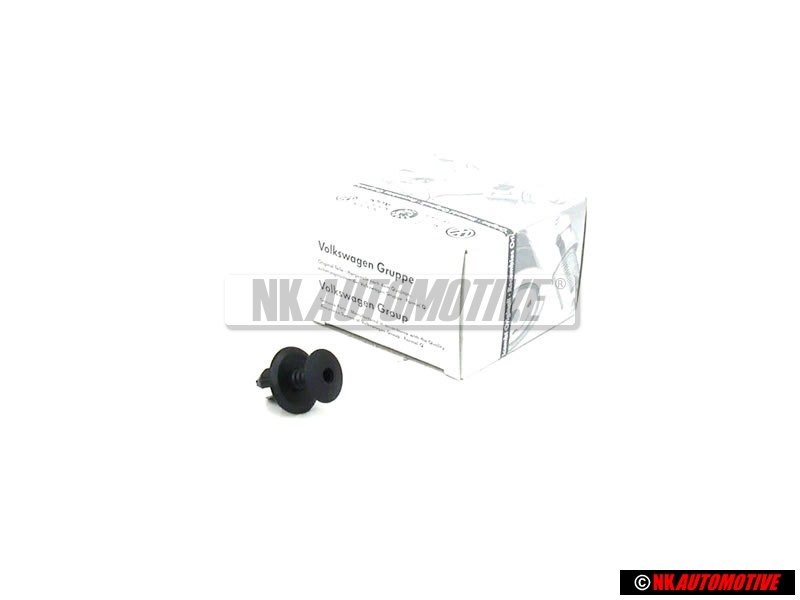 Genuine VW Trim Clip Satin Black - 7H0867299 01C