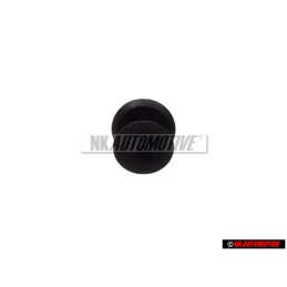 Genuine VW Trim Clip Satin Black - 7H0867299 01C