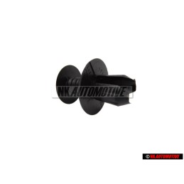 Genuine VW Trim Clip Satin Black - 7H0867299 01C