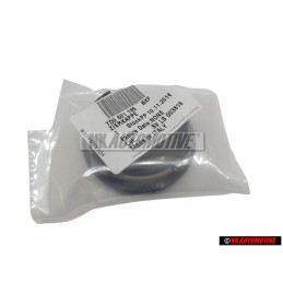 Genuine VW Alloy Wheel Centre Cap Black Chrome - 7D0601165 BXF