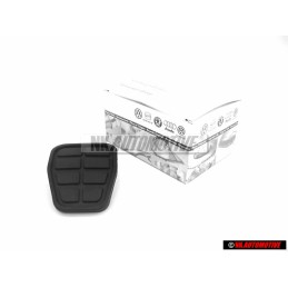 Genuine VW Brake and or Clutch Pedal Pad Cover - 6X0721173A 01C