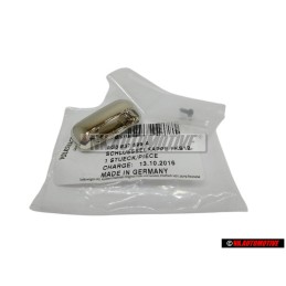 Genuine VW Key Cap Top Chrome Chromed with Screw - 5G0837599A