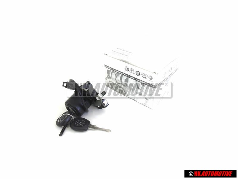Genuine VW Button Lock Cylinder Vehicles with Alarm - 535827571G