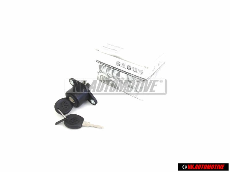 Genuine VW Button Lock Cylinder Vehicles with Immobilizer - 535827571E