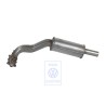 Genuine VW Exhaust Pipe With Front Silencer - 358253208A