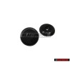 Genuine VW 3 Point Safety Seat Belt Knob Black - 443857847B 4PK
