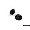 Genuine VW 3 Point Safety Seat Belt Knob Black - 443857847B 4PK