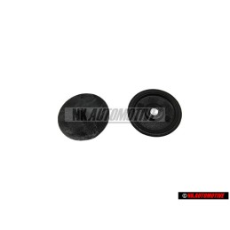 Genuine VW 3 Point Safety Seat Belt Knob Black - 443857847B 4PK