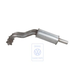 Genuine VW Exhaust Pipe With Front Silencer - 357253208G