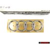 Genuine Audi Rings Rear Boot Badge Emblem Chrome - 441853742 2ZZ