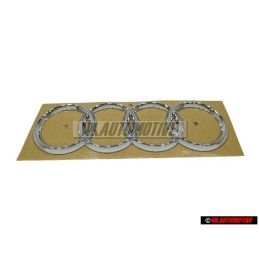 Genuine Audi Rings Rear Boot Badge Emblem Chrome - 441853742 2ZZ