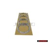 Genuine Audi Rings Rear Boot Badge Emblem Chrome - 441853742 2ZZ