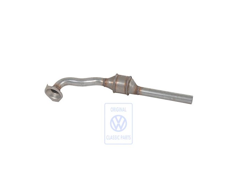 Genuine VW Exhaust Pipe With Catalyst - 191253091BG