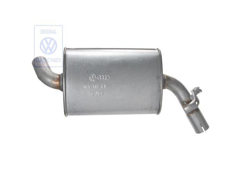 Genuine VW Centre Silencer - 191253409AC