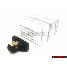 Genuine VW Sun Visor Clip Black - 3B0857561B B41