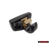 Genuine VW Sun Visor Clip Black - 3B0857561B B41
