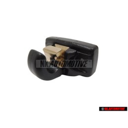 Genuine VW Sun Visor Clip Black - 3B0857561B B41